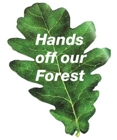 Hands off our Forest!